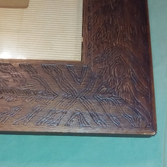 SALE! Wooden Tribal Carved Zebra Mask Shadowbox Safari Framed Art MUST LOOK - Picture 2 of 5